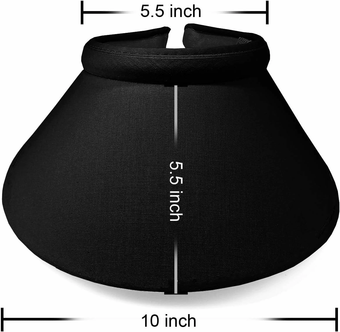 Women's Summer Sun UV Protection Visor Wide Brim Clip on Beach Pool Golf Cap Hat
