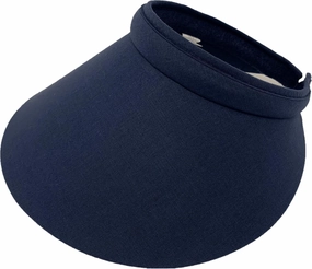 Women's Summer Sun UV Protection Visor Wide Brim Clip on Beach Pool Golf Cap Hat