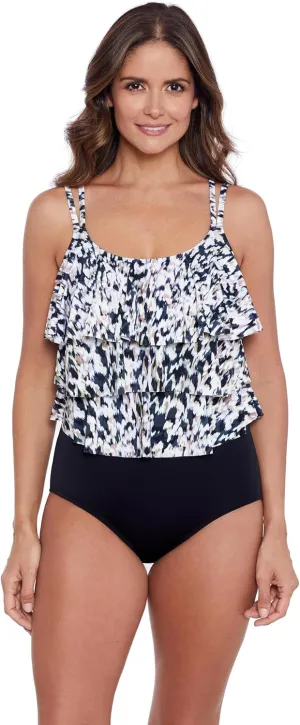 Women's Triple Tier Fauxkini