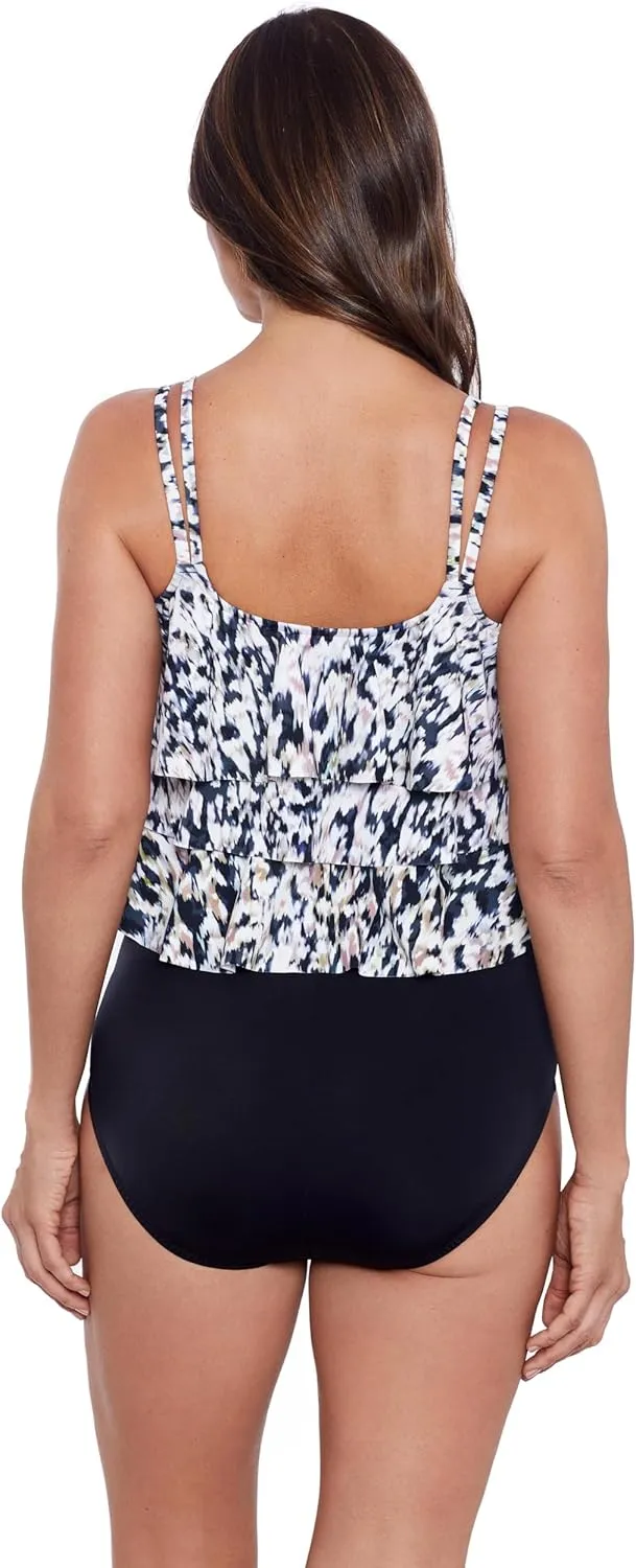 Women's Triple Tier Fauxkini