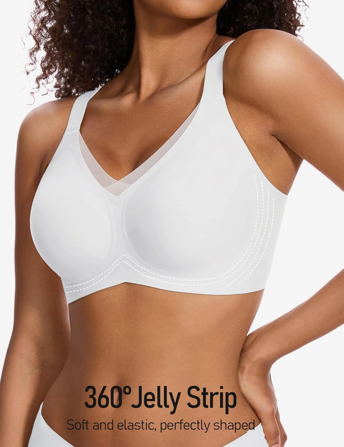 Womens Lace Seamless Bra Wireless Full Coverage Push Up Bras for Women No Underwire Comfortable Bralettes