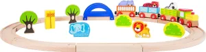 Wooden Toys My Zoo Train Playset designed for children ages 3 