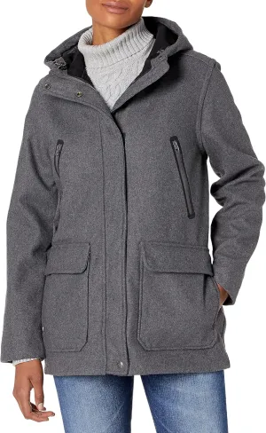 Woolrich Women's Seasons Change Hooded Coat