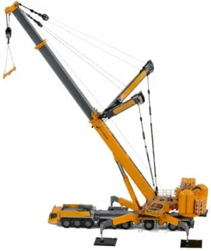 WSI for Liebherr LTM 1750 9-Axle Mobile Crane 1/50 DIECAST Truck Pre-Built Model