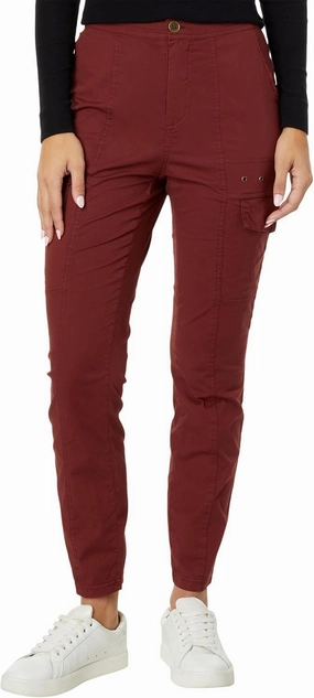 XCVI Poplin Timberline Leggings Port MD (Women's 8-10)