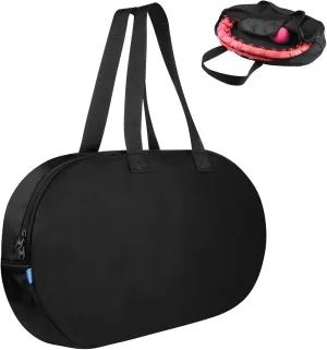 Xxerciz Storage Bag for Fitness Hoop, Heavy Duty Carry Bag with Pocket and Handle Strap, Portable and Dustproof Cover for Indoor Outdoor Gym