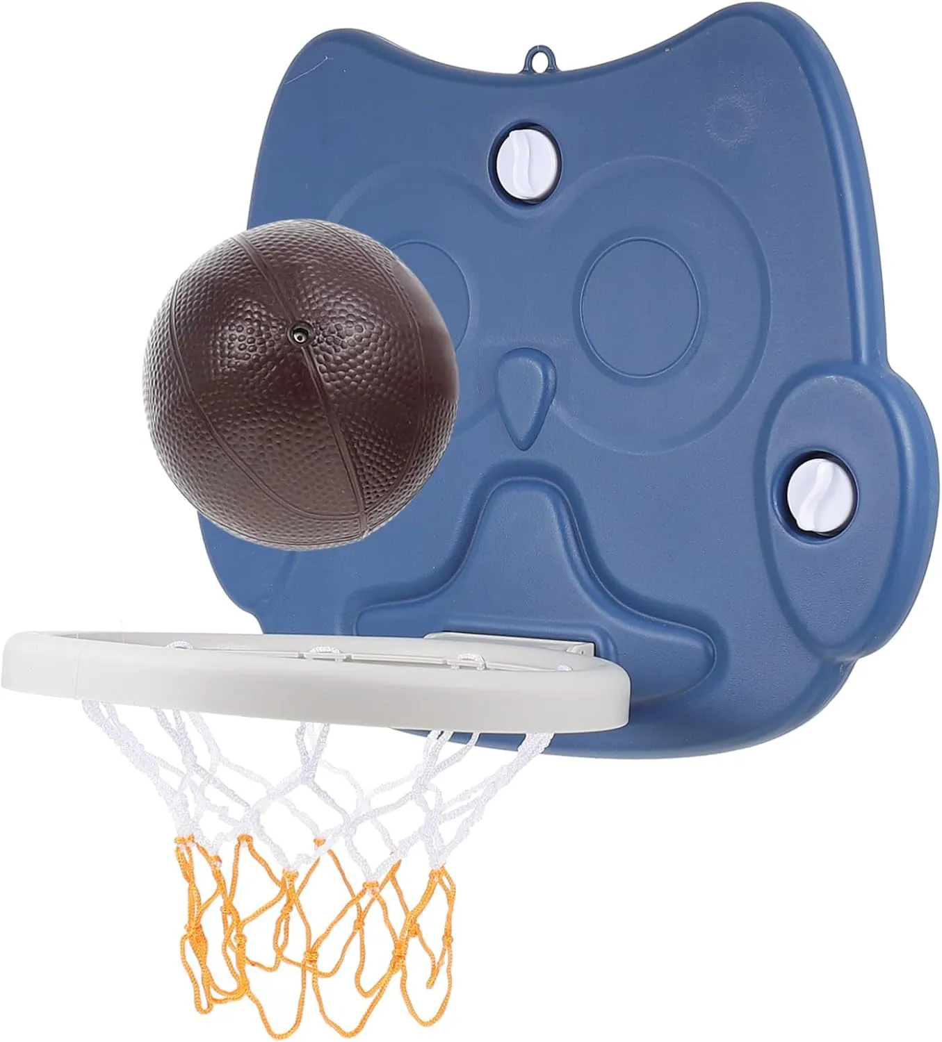 Yardwe 1Set Indoor Basketball Frame Cartoon Design Material Easy to Store for Sports Games Lightweight Plaything for Active Fun