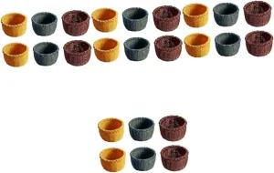 YARNOW 2sets 6pcs Mini Basket Model Creative Dollhouse Accessories for Mini House Adornments Storage Baskets for Micro Landscape Decor 6pcs*2