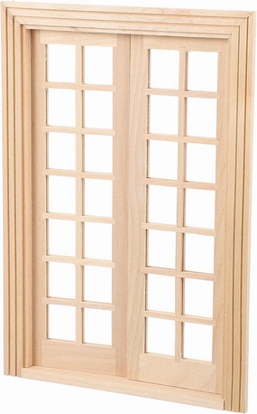 YARNOW 4 Pcs Miniature Dollhouse Windows 1 12 Scale, Fairy Window Frame, Ideal for DIY Doll House Decoration