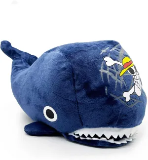 YJacuing 12in Anime One Piece Blue Whale Laboon Plush, Cute Cuddly Soft Stuffed Collectible Animal Plushie Doll Pillow Toy