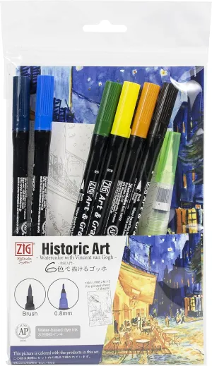 ZIG Watercolor Set VANGO HIST. Art, 0